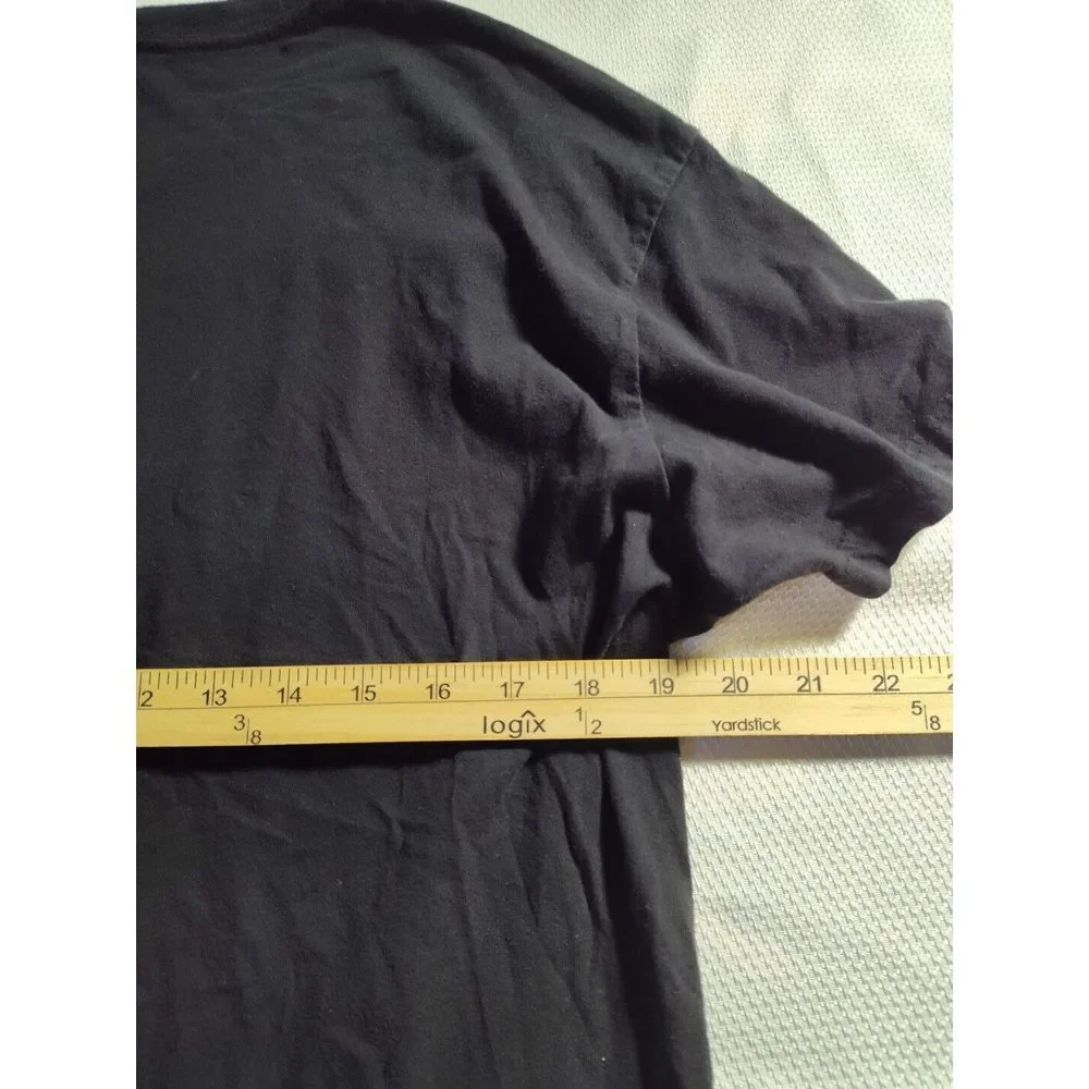 Jimi Hendrix‎ T Shirt Mens Large Black Grunge 811 - Picture 3 of 4
